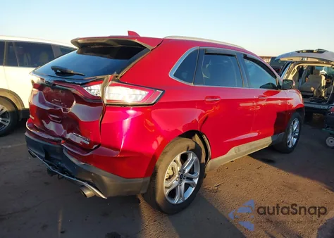 2018 Ford Edge Titanium from USA, damaged, VIN 2FMPK3K9XJBB95509